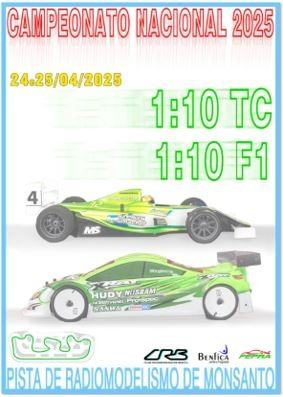 3ª Prova do Campeonato nacional de 1/10 TC e Troféu F1