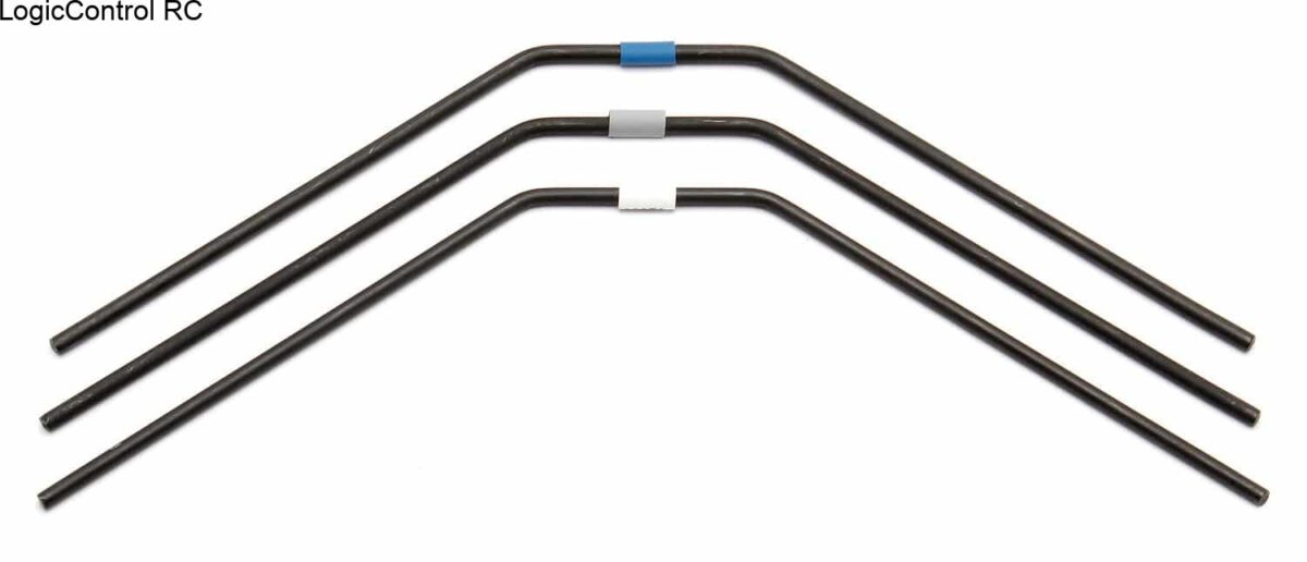 RC8B3 FT Rear Anti-roll Bars, 2.5-2.7 mm