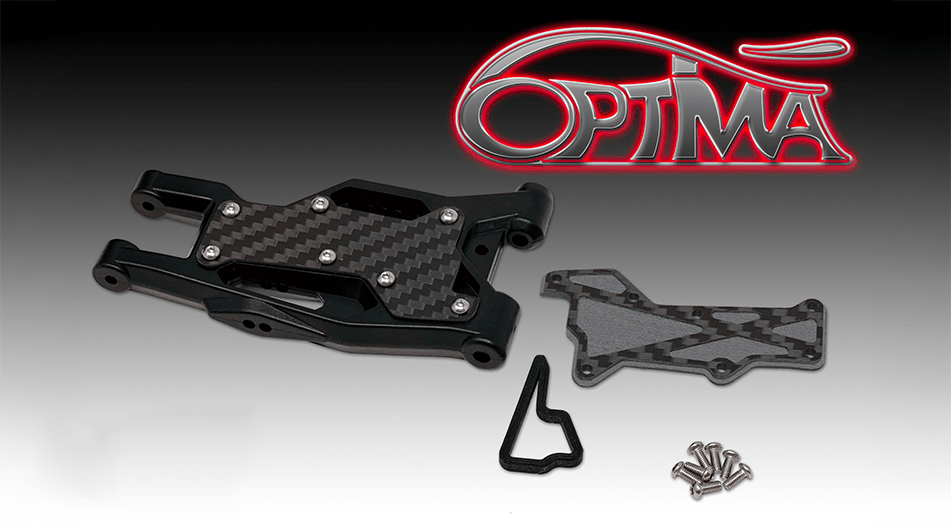 Optima D8 & E8WS carbon fiber suspension arm insert sets