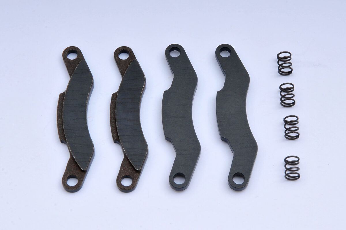 Brake Pads Steel Set 4 pcs