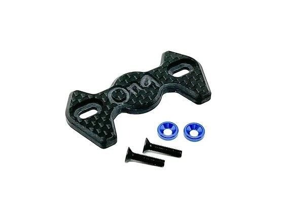 Suporte de aileron Ongaro feito de carbono