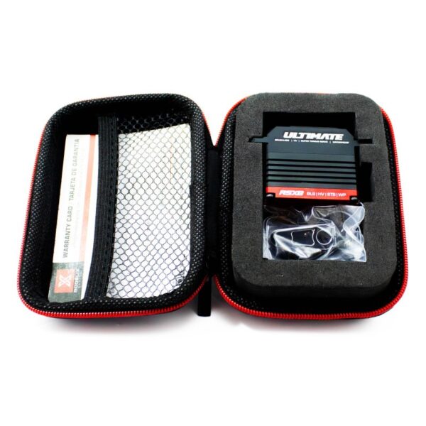 SERVO ULTIMATE RSX8 BRUSHLESS 37KG 0.075S 1/8 + CABEÇOTE UR1811-25 - Image 5