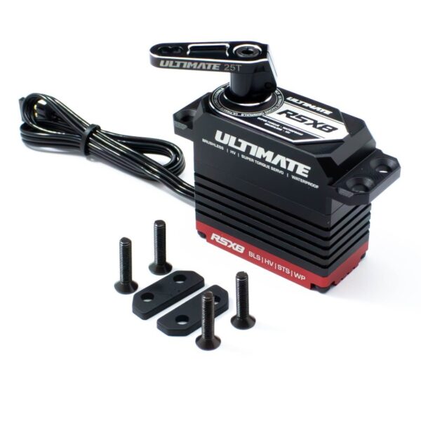 SERVO ULTIMATE RSX8 BRUSHLESS 37KG 0.075S 1/8 + CABEÇOTE UR1811-25 - Image 3