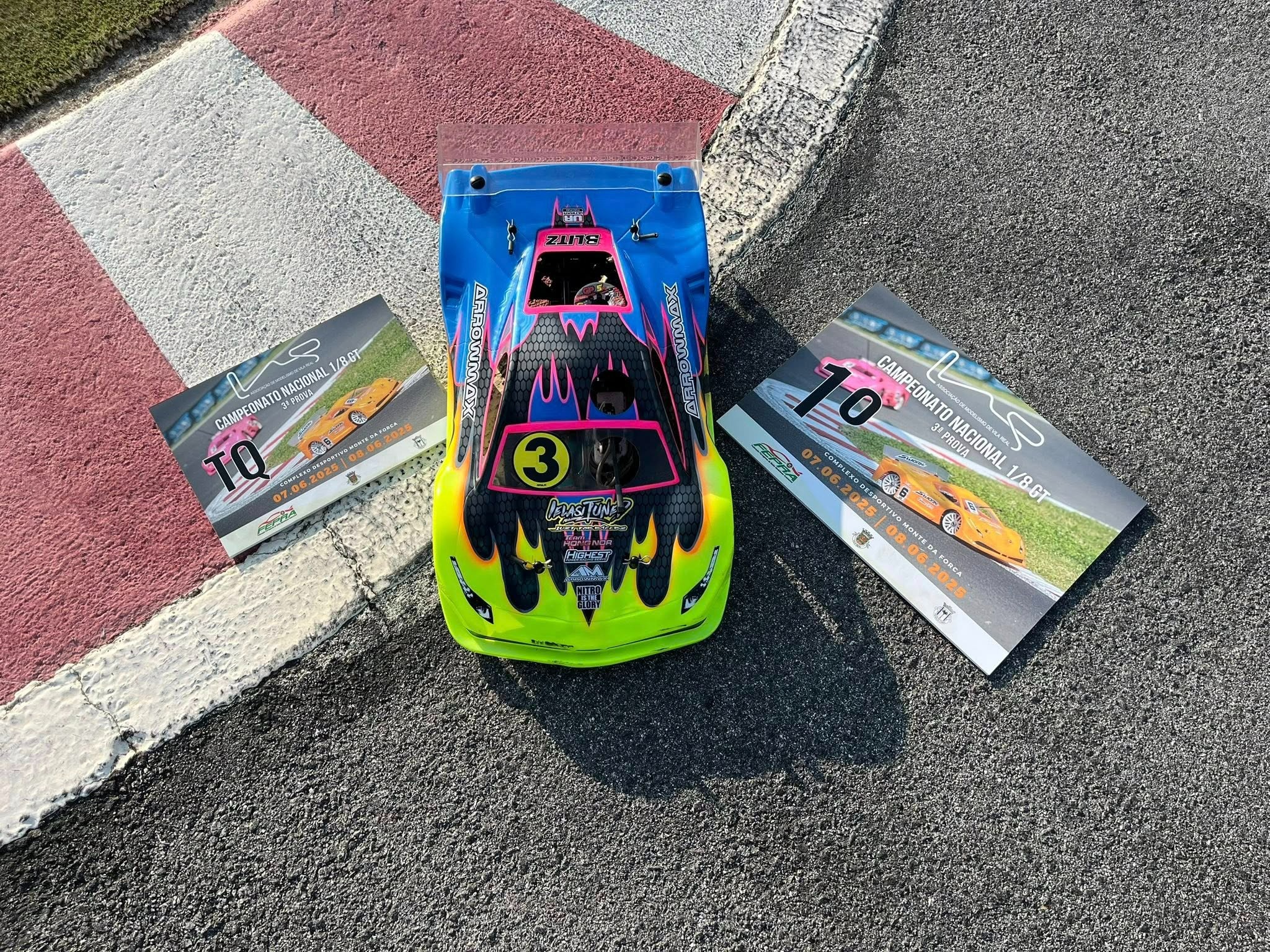 Resultado 3ª Prova do Campeonato Nacional 1/8 GT NITRO & ECO