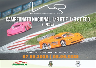 3ª Prova Camp. Nacional 1/8 GT NITRO & ECO