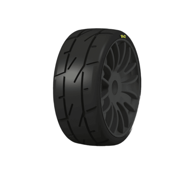 Pneus 1/8GT - PMT CARVED RALLY18 ULTRA SOFT Q00 REINFORCED (PRETO) – 1 PAR