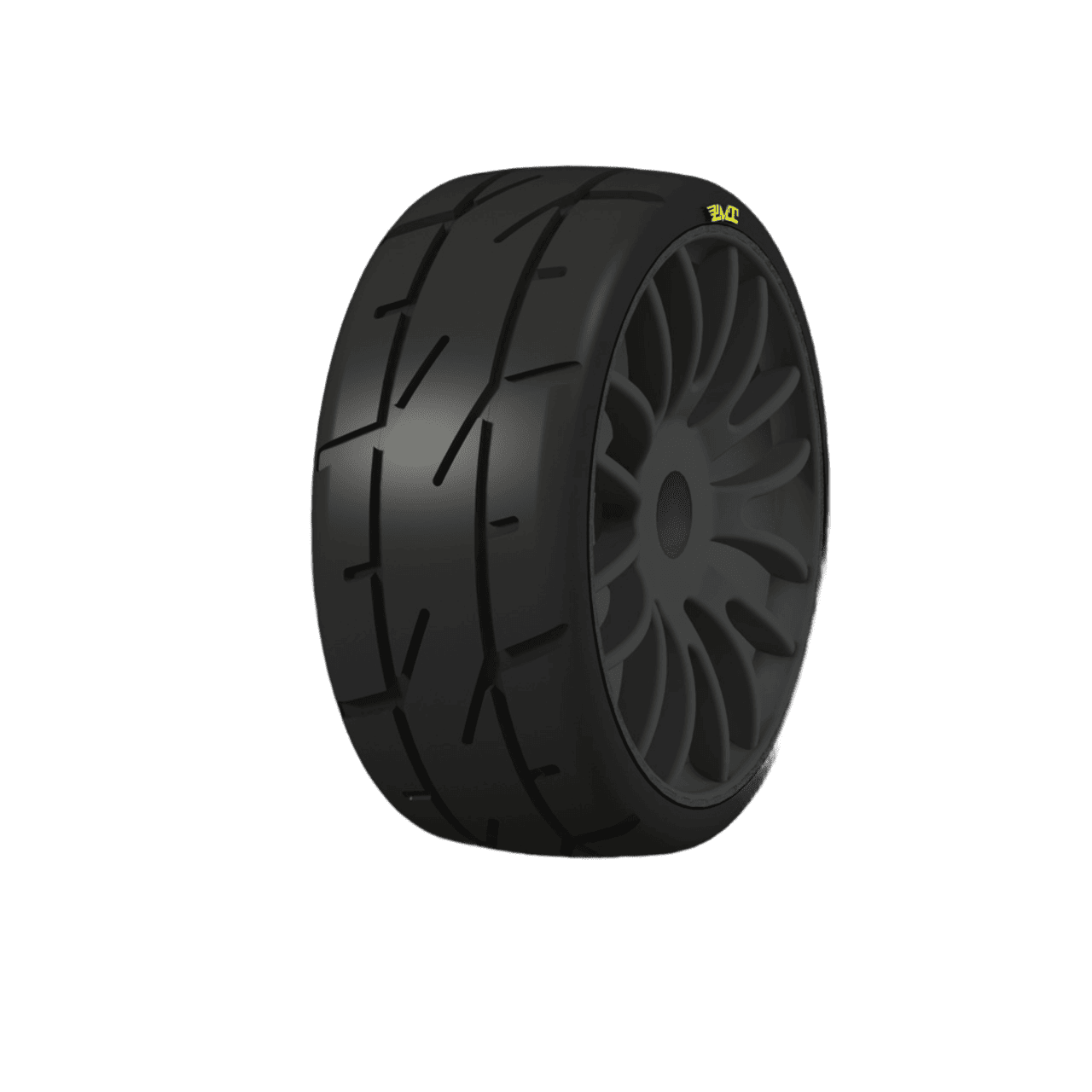 Pneus 1/8GT – PMT CARVED RALLY18 ULTRA SOFT Q00 REINFORCED (PRETO) – 1 PAR