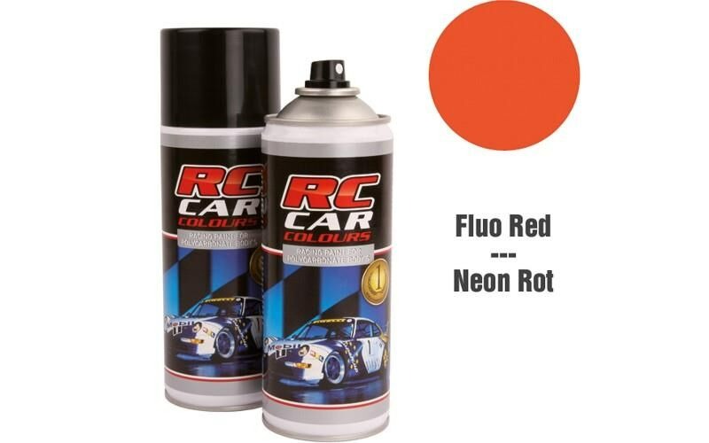 SPRAY ROJO FLUOR CARROCERÍA (150ml)