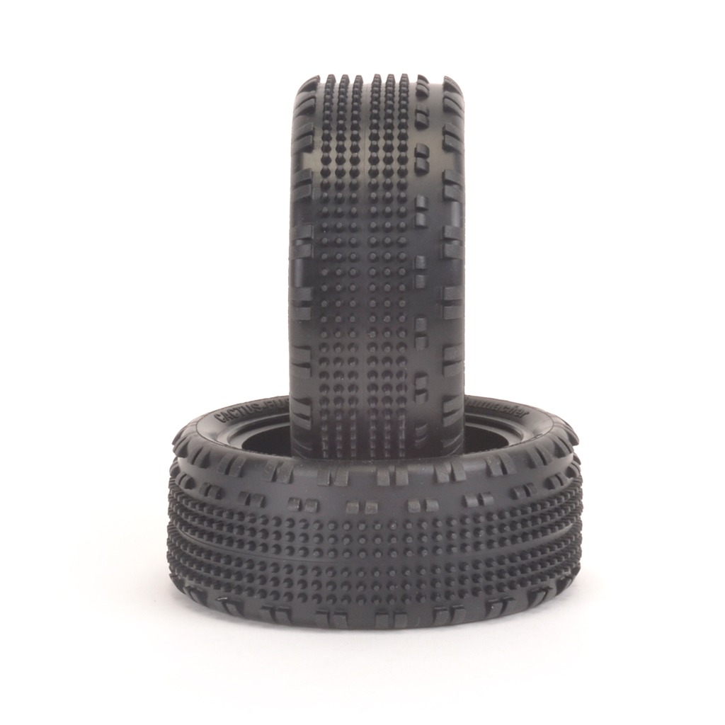 Schumacher Cactus Fusion 1/10 – 4WD Front Tyres – Yellow (1 pair)
