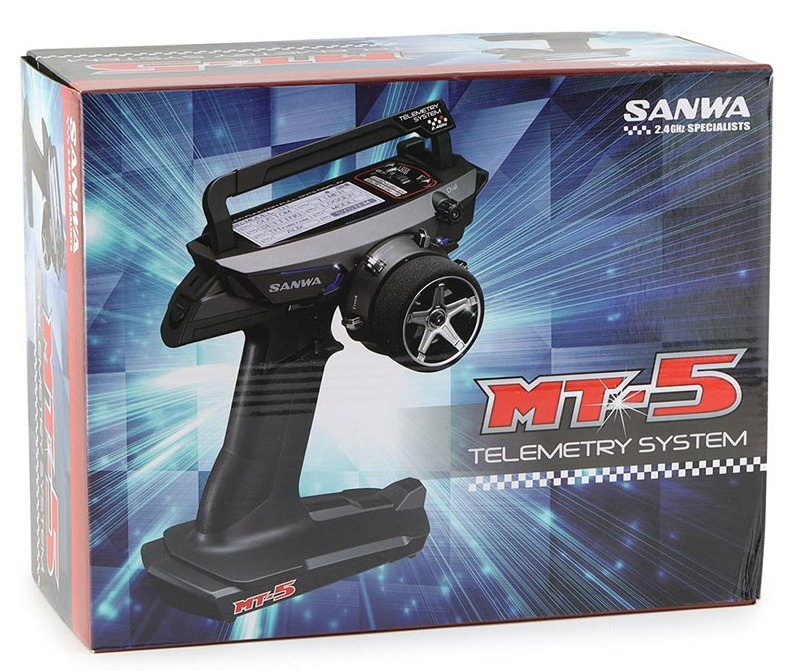 Rádio SANWA MT-5 + RECETOR 493I
