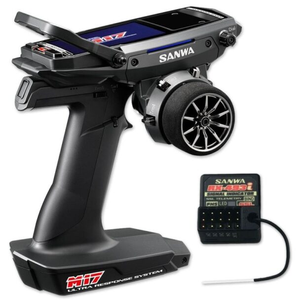 Rádio SANWA MT17 + RECETOR 493I