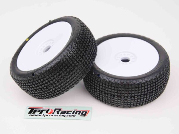 Pneus 1/8TT - KeyLock - XR = t3 = soft (2) Pneus Colados