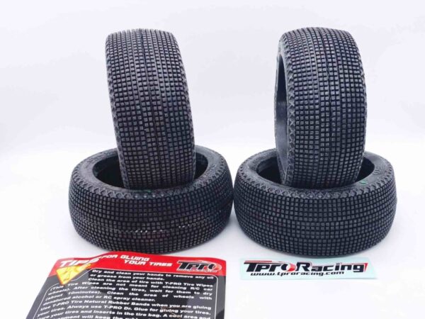 Pneus 1/8TT - Skyline - Branco = t4 = super soft (4) Pneus