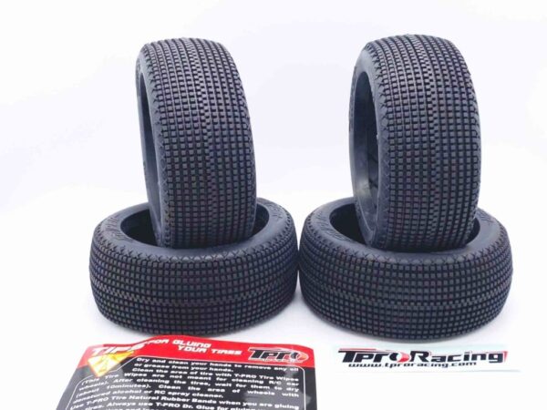 Pneus 1/8TT - Sniper - Amarelo = t2 = medium (4) Pneus