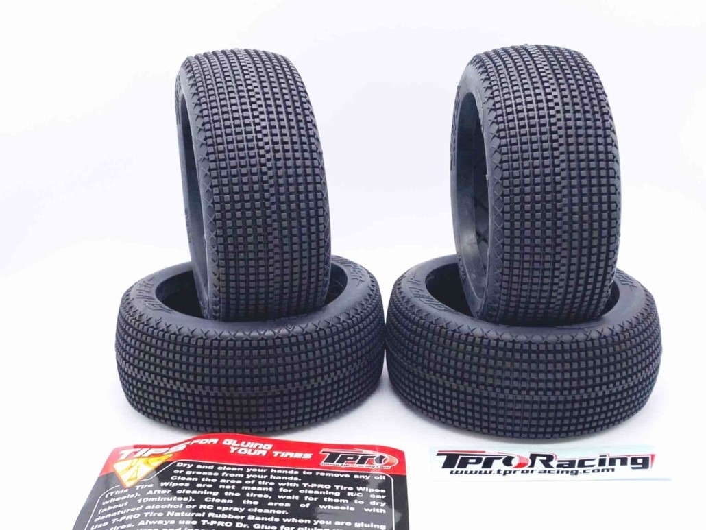 Pneus 1/8TT – Sniper – Amarelo = t2 = medium (4) Pneus
