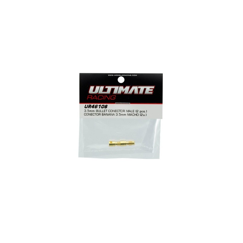 CONECTOR BANANA 3,5mm MACHO (2u.)