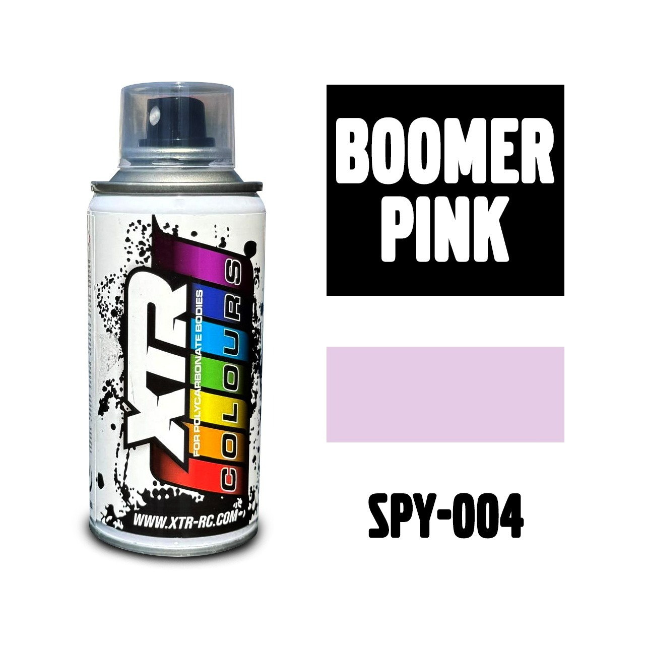 Rosa Boomer – 150ml XTR Colours Lexan Spray