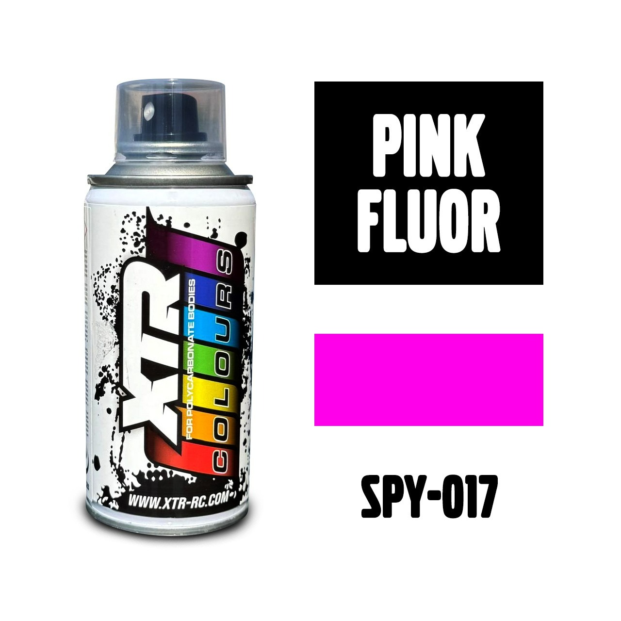 Rosa Fluor – 150ml XTR Colours Lexan Spray