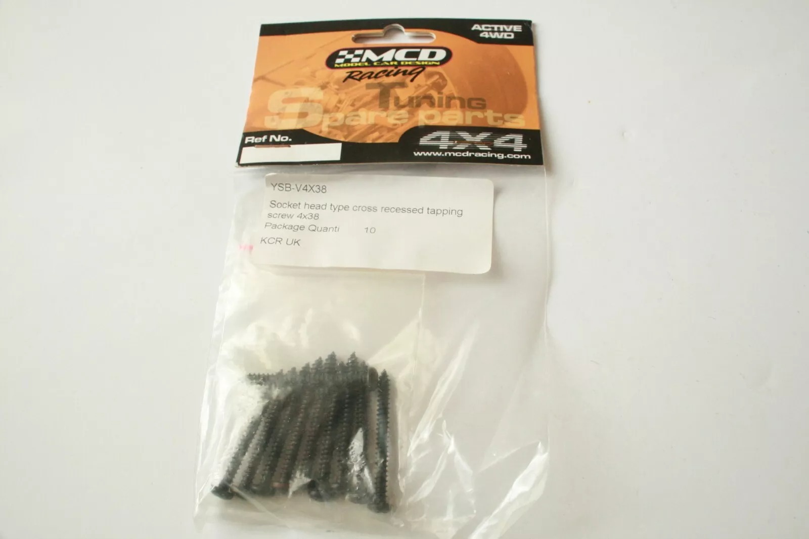 Socket head type cross recessed tapping screw 4×38