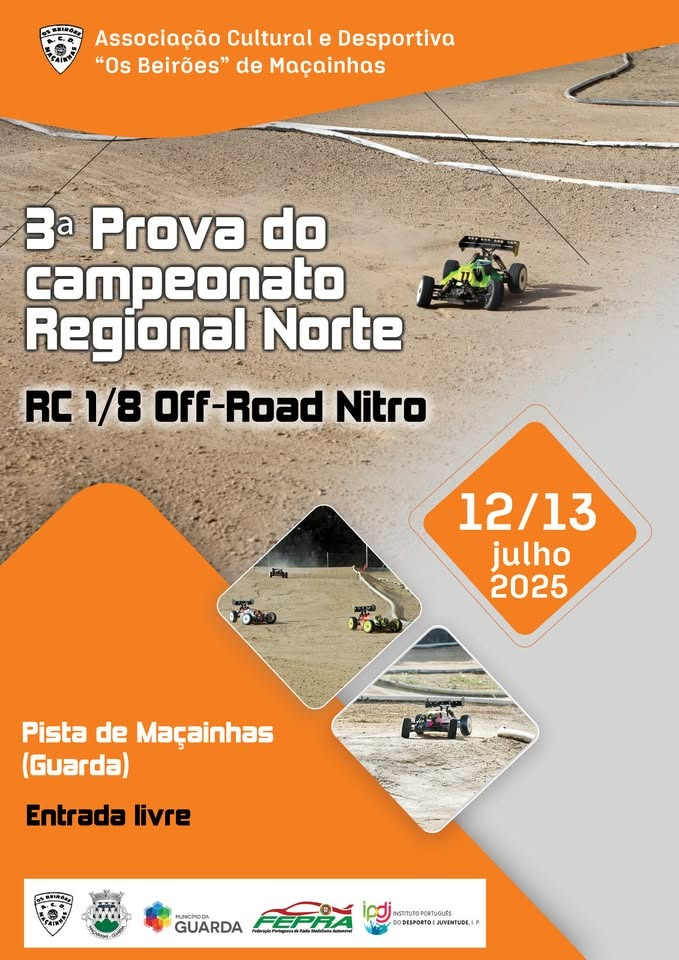 3ª Prova  Camp. Regional Norte 1/8 TT – (A e B)