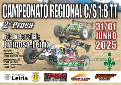 2ª Prova  Camp. Regional Centro/Sul 1/8 TT – (A e B)